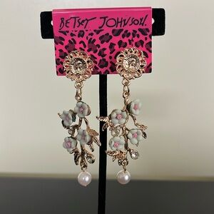 Betsey Johnson's Enchanted Garden Earrings